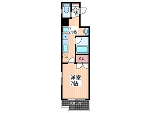 ボヌール千田の物件間取画像